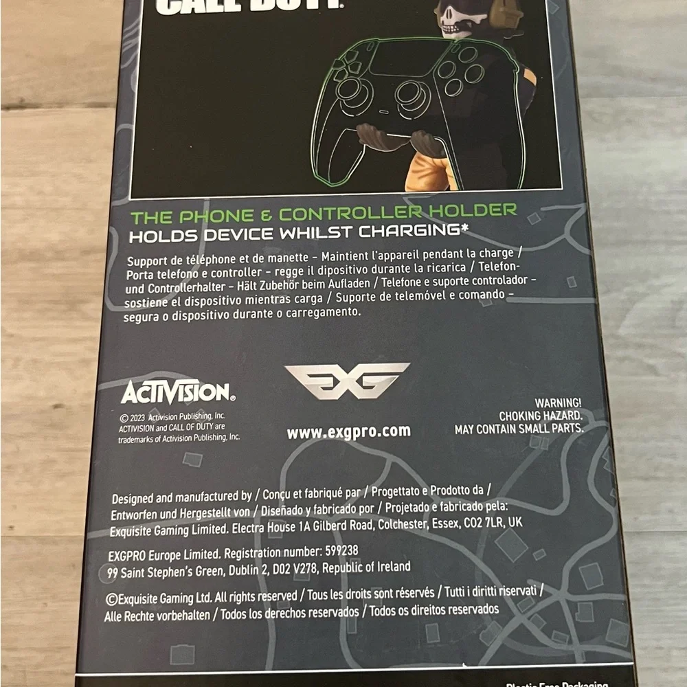 Call of Duty LT Simon Ghost Riley video game controller or phone holderNew